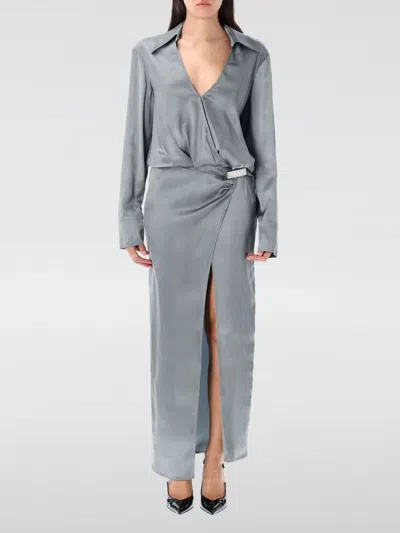 ATTICO DRESS THE ATTICO WOMAN COLOR GREY,H28762020