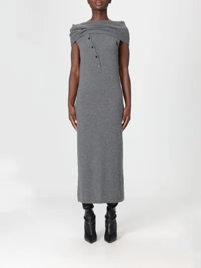 Attico Dress The  Woman Color Grey In Gray