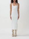 Attico Dress The  Woman Color White In White