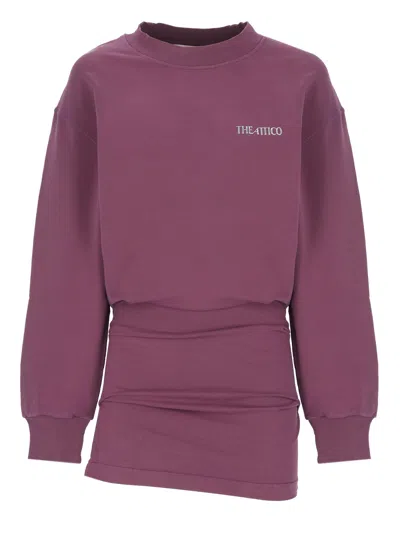 ATTICO DRESS WITH LOGO