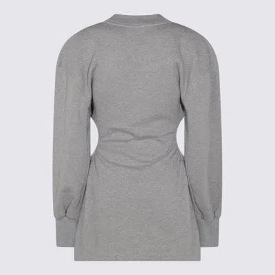 ATTICO DRESSES MELANGE GREY