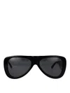 Attico Edie Sunglasses In Black