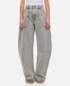 ATTICO EFFIE BAGGY DENIM PANTS