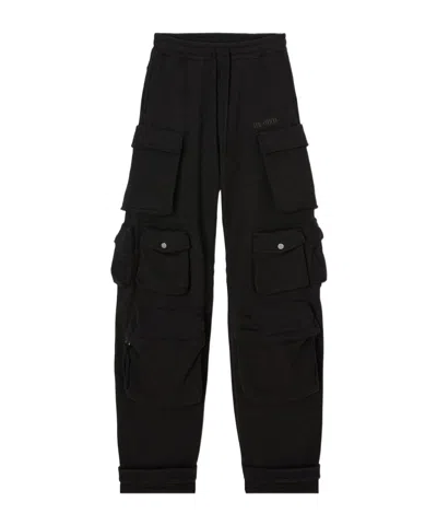 ATTICO THE ATTICO DRAWSTRING LONG FADED TRACK PANTS