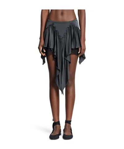 ATTICO ELASTIC WAIST SKIRT