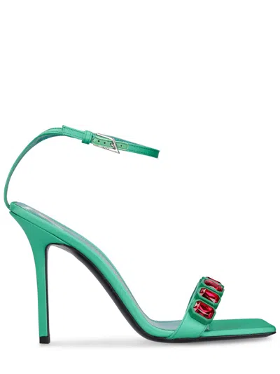 Attico Elegant Mint Green Décolleté With High Heel