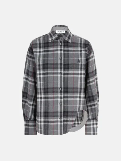ATTICO "ELIZA'' GREY SHIRT