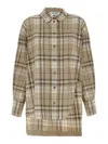 Attico Eliza Shirt In Beige