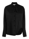 Attico Camicia Con Logo In Black