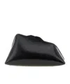 Attico 830 Pm Oversized Rectangular Clutch Bag In Black
