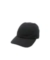 Attico Embroidered-logo Canvas Cap In Black
