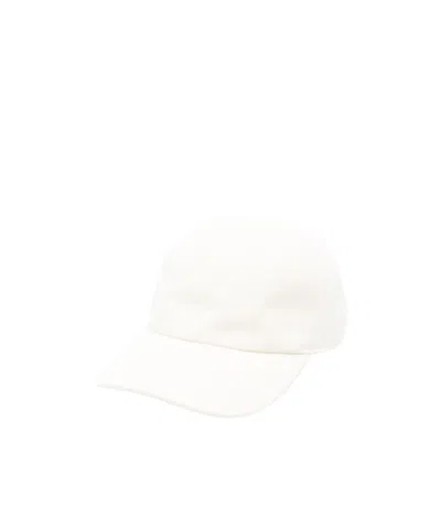 Attico Embroidered-logo Canvas Cap In White