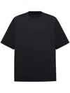 Attico T-shirt Black In Black