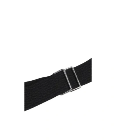 Attico Engraved Logo Buckle Belt In Neutral