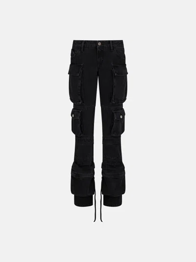 ATTICO ''ESSIE'' BLACK LONG PANTS