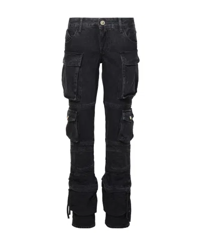 ATTICO THE ATTICO ESSIE STRAIGHT-LEG CARGO JEANS