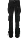 Attico Essie Cargo Pants In Black