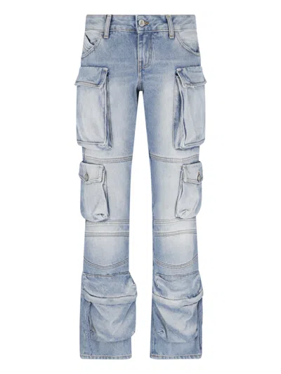 Attico Essie Jeans In Denim