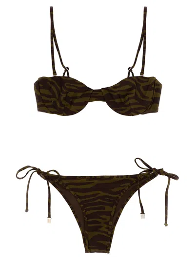 Attico Estate Meravigliosa Beachwear Multicolor In Green