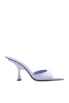 Attico Ester 110mm Leather Mules