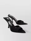 Attico Ester Mules Leather Curved Heel Dust Bag