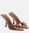 Attico Ester Pvc Mules In Brown