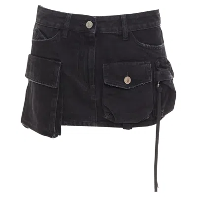 ATTICO FAY CARGO POCKET MINI SKIRT