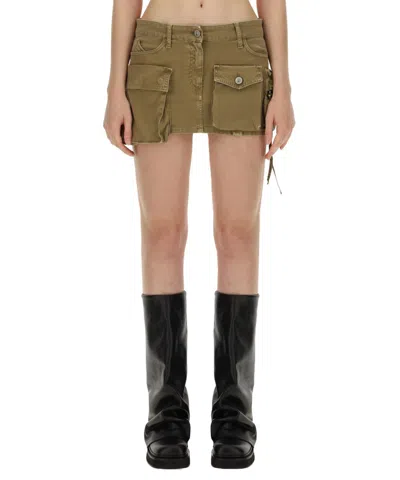Attico Fay Mini Skirt