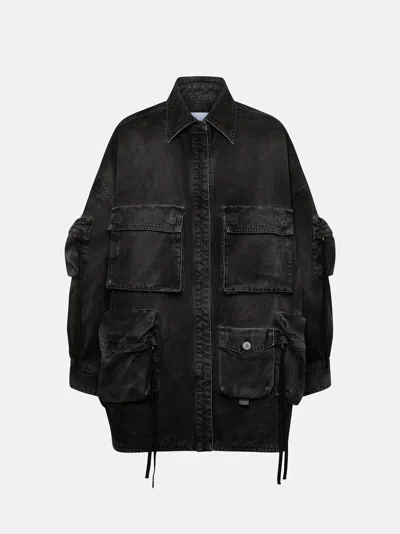 Attico ''fern'' Black Short Coat