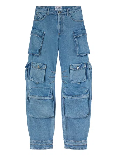 Attico Fern Jeans In Blue