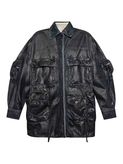 ATTICO CHAQUETA VAQUERA - AZUL OSCURO