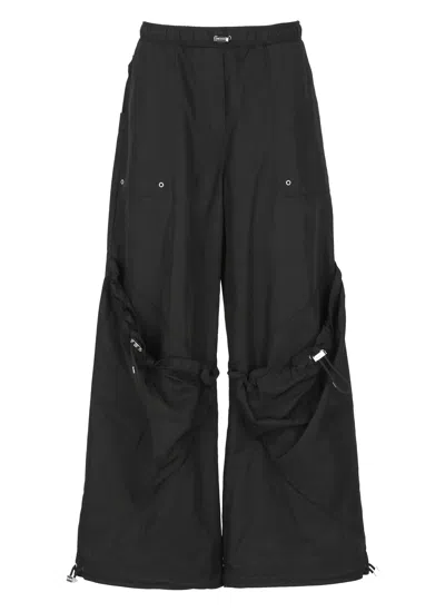 ATTICO FLARED CARGO PANTS