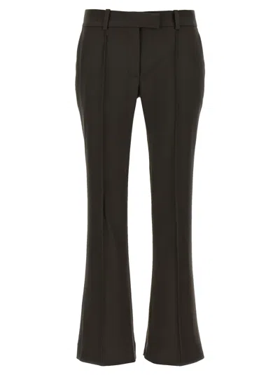 ATTICO FLARED PANTS BROWN