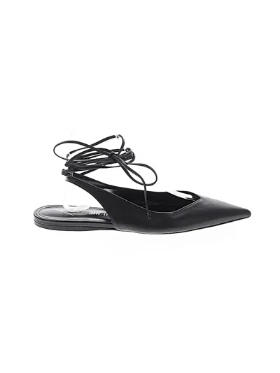 Pre-owned Attico Flats In Black