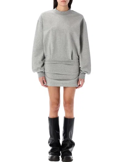 Attico Fleece Mini Dress