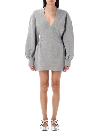 ATTICO FLEECE MINI DRESS