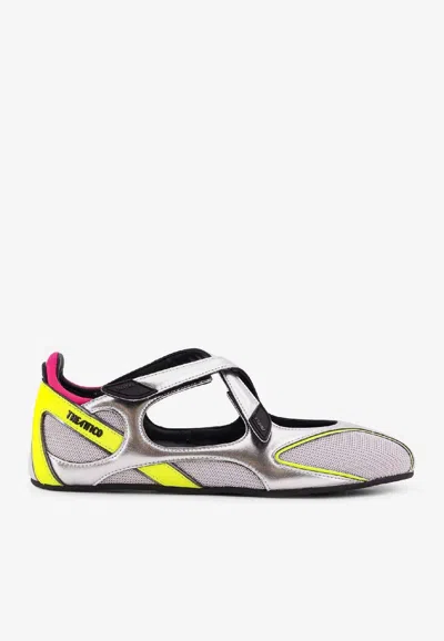Attico Floor01 Ballerina Flat In Multi