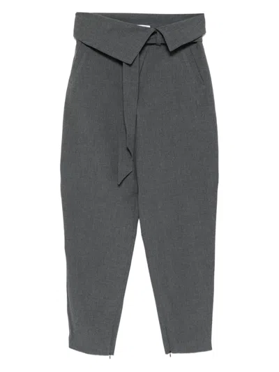 ATTICO FOLD WAIST TROUSERS