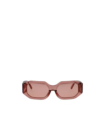 Attico Frame Sunglasses In Pink