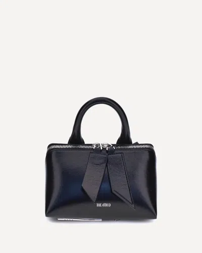 Attico Friday Handbag In Black