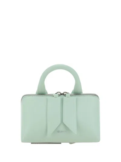 Attico Friday Handbag In Green