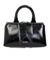Attico Friday Top-handle Tote Bag In Black