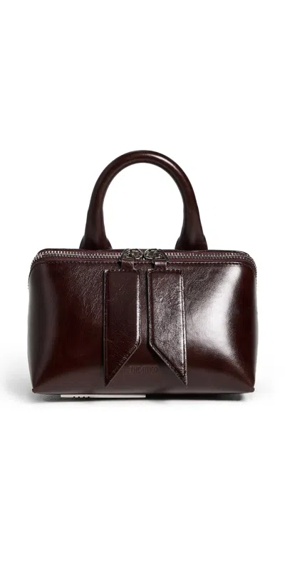 Attico Friday Mini Bag Dark Brown