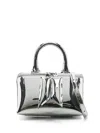 Attico Friday Mini Bag In Silver