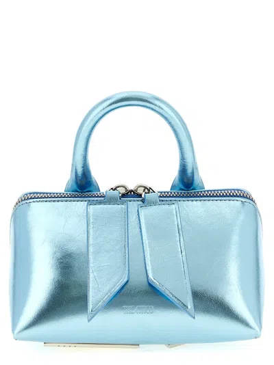 Attico Friday Mini Handbag In Blue