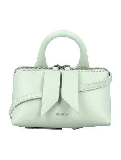 Attico The  Friday Mini Handbag In Aqua