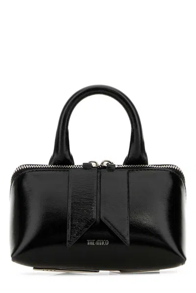 Attico Friday Mini Tote Bag In Black