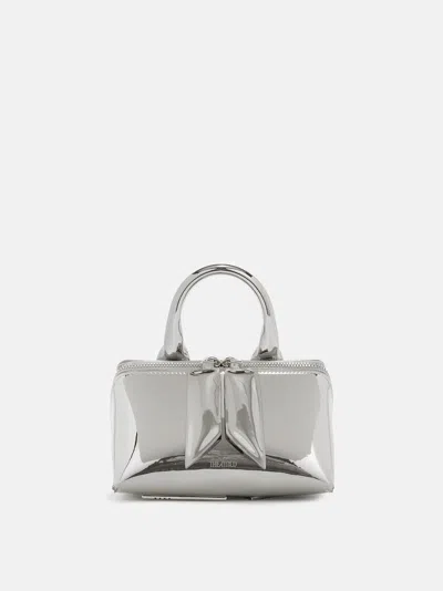 ATTICO ''FRIDAY'' SILVER MINI BAG