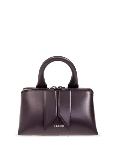 Attico Friday Two-way Handbag In Red