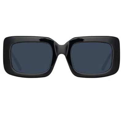 Attico Full Frame Sunglasses In Blue